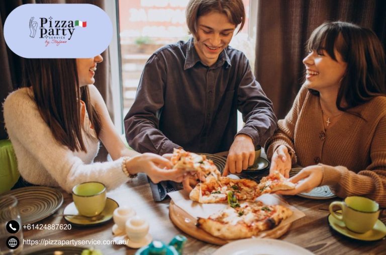 Tasting events on the go with a mobile pizza service