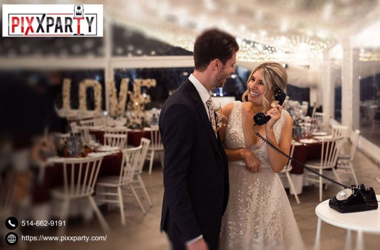 Elegant Wedding Photobooth Experiences in Montreal and Laval