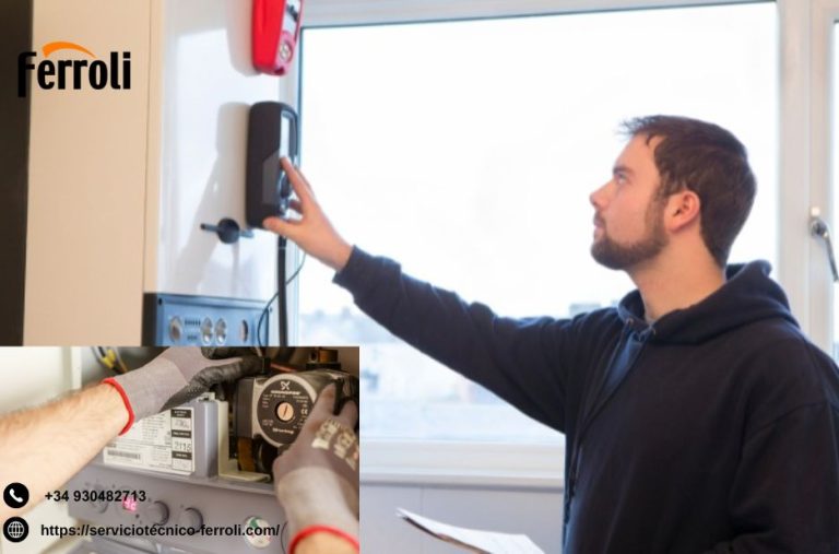 Servicios profesionales para calderas Ferroli en Barcelona