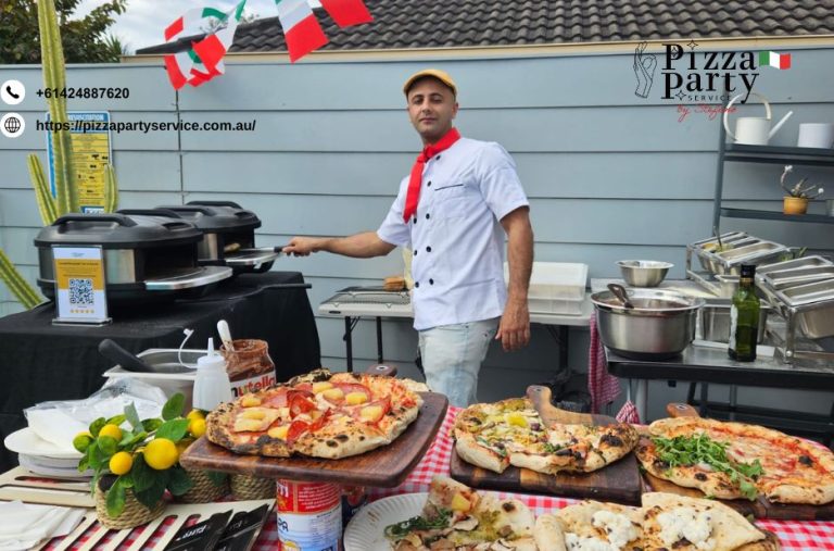 Top-notch mobile pizza service for events in North Sydney