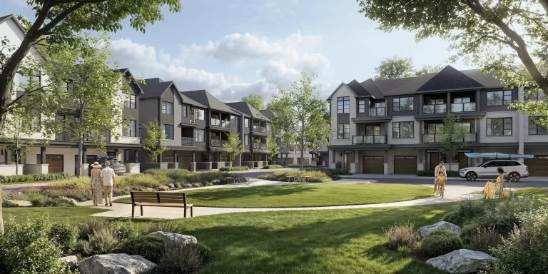 Coastal Townhomes with Modern Design in a Prime Pier Area Coastal Townhomes with Modern Design in a Prime Pier Area