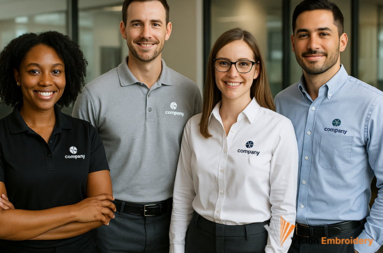 Custom-Branded Work Uniforms for a Polished Team Look