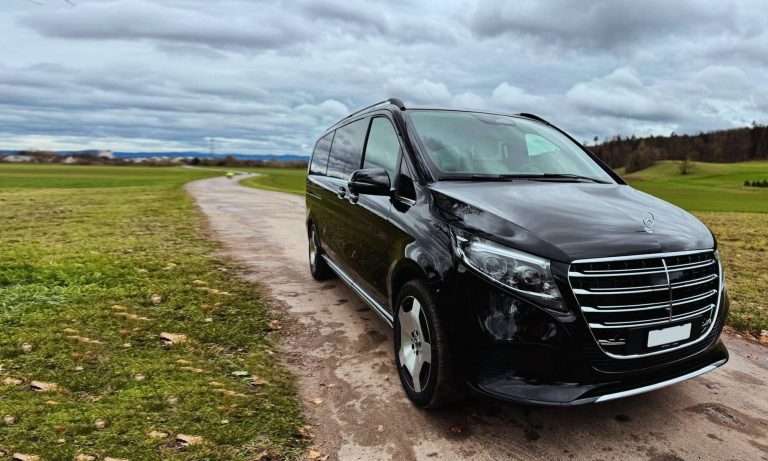 Premium V-Class Hire in Switzerland for Groups and Families