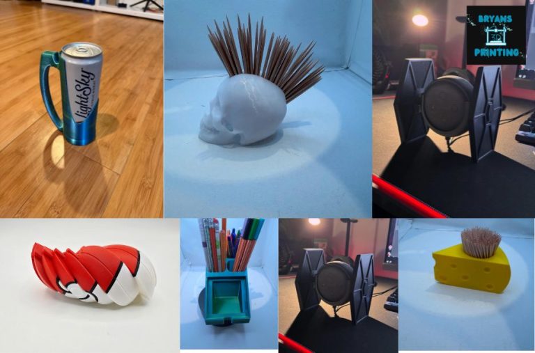 Unique 3D Printed Gifts for USA Makers