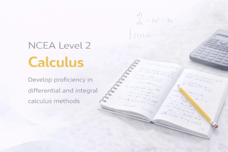 Supportive NCEA tutoring for early secondary students (11–13)