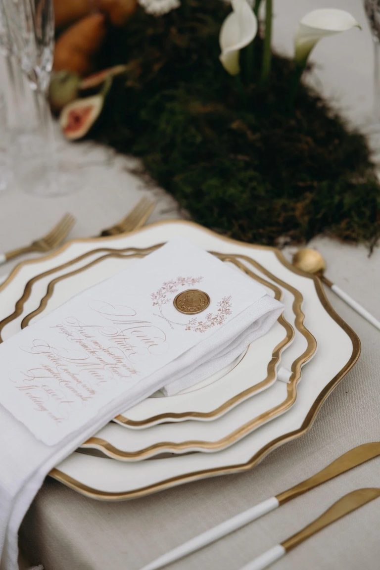 Quietly luxurious: refined wedding styling ideas