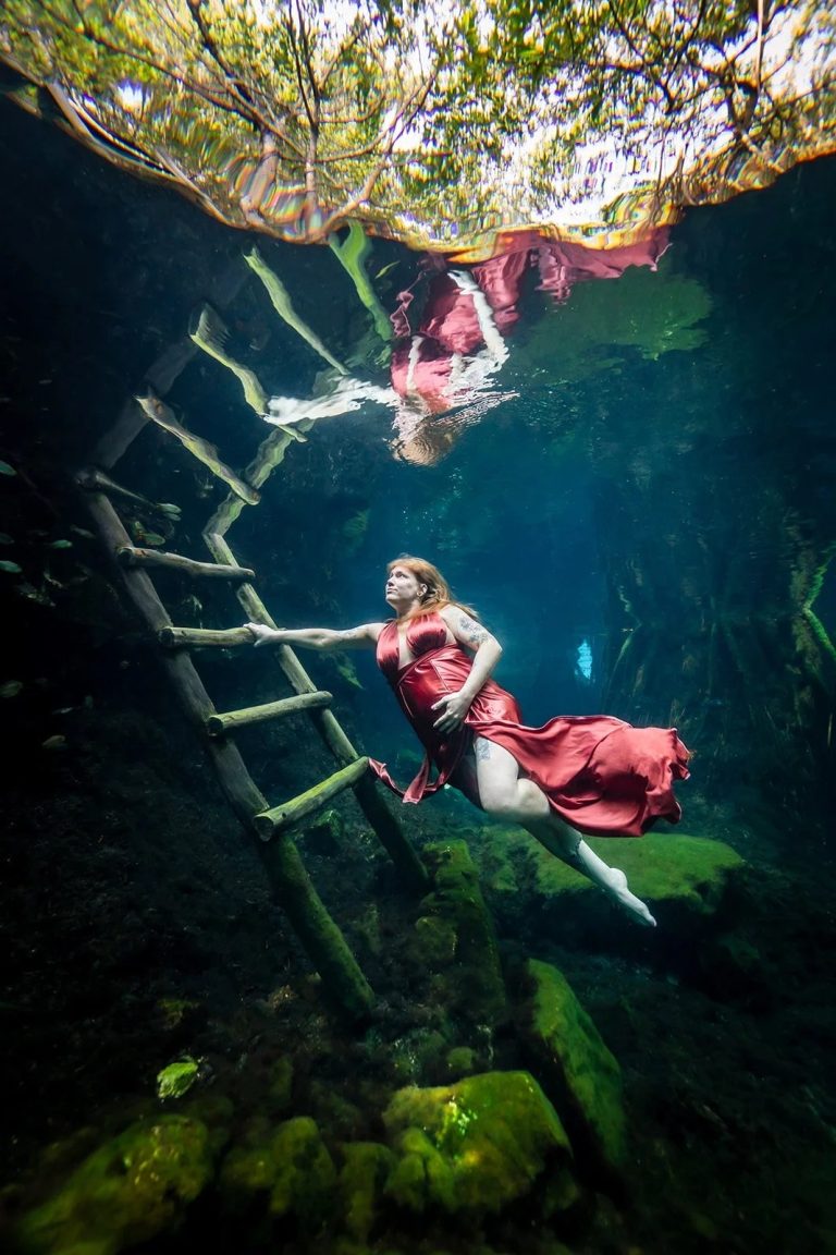 Breathtaking Underwater Portraits in a Dreamy Mexican Beach Locale