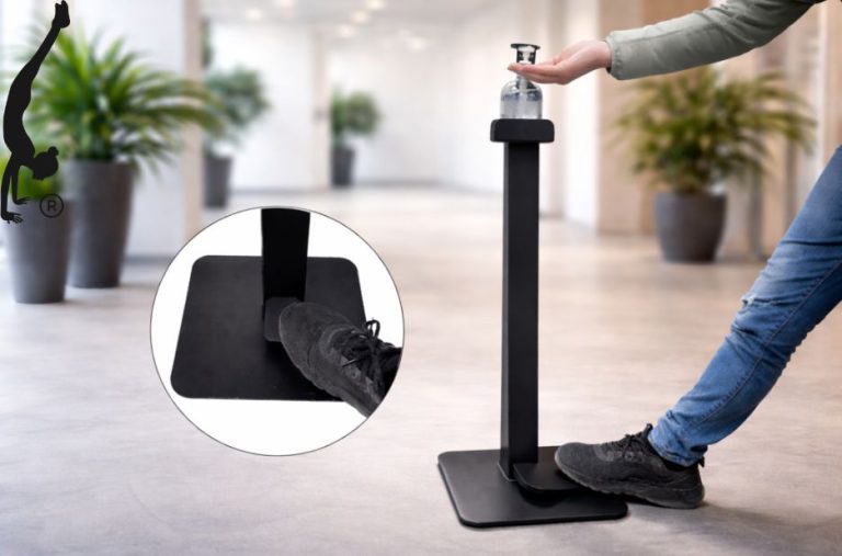 Durable Metal Hand Sanitizer Stand for Reliable Hands-Free Hygiene Solutions