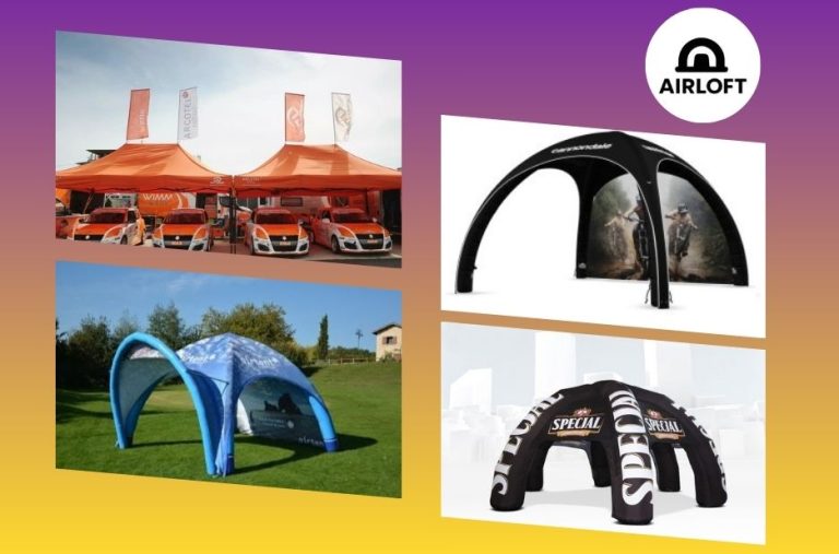 Create standout branding with custom pop-up gazebos for events