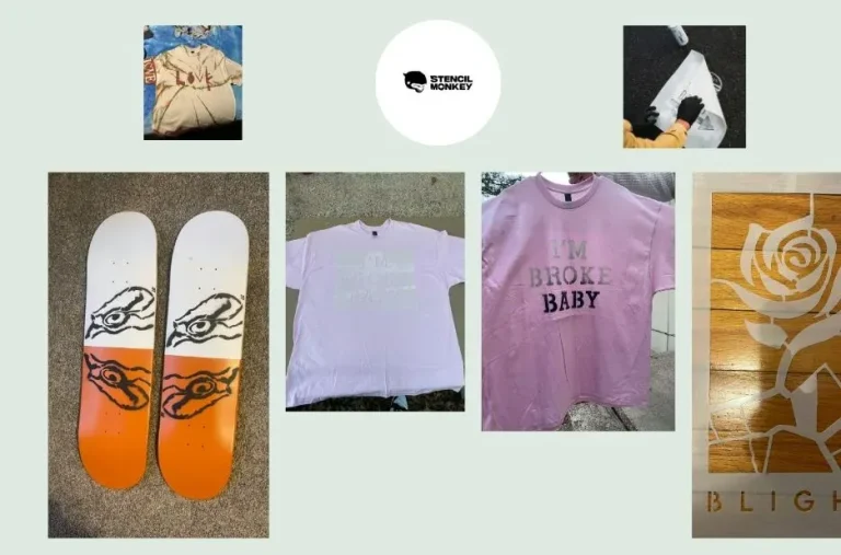 Custom Reusable Stencils for Durable and Easy-to-Clean Craft Projects