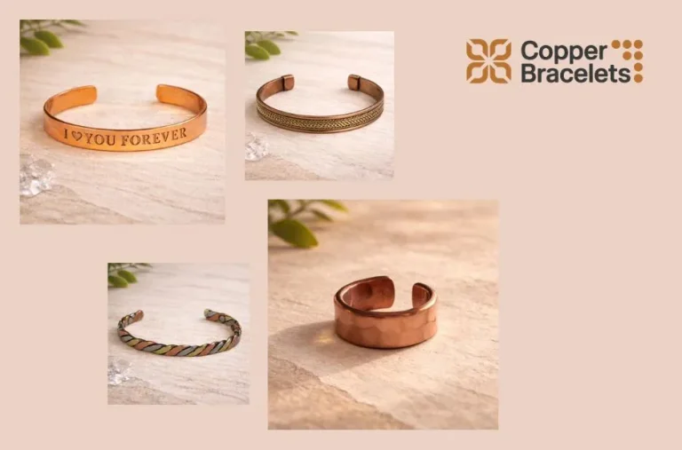 Buy Hammered Copper Bracelet Online – Unique Textured Designs for Style and Wellness