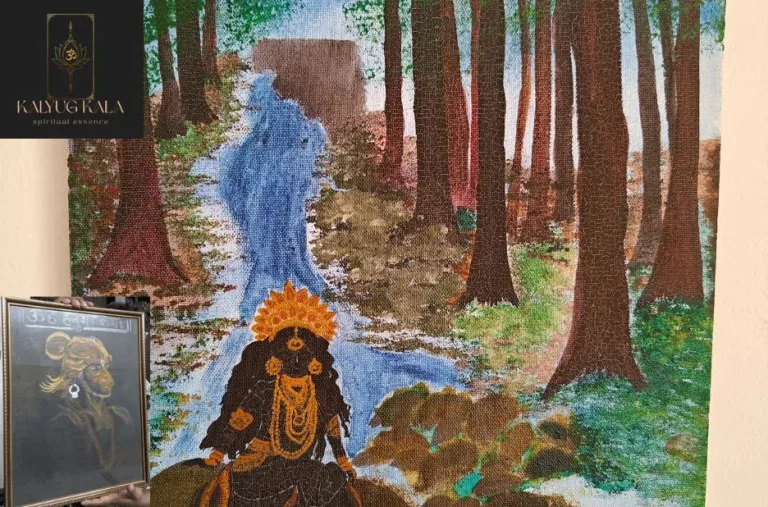 Enhance Your Home with Kalyug Kala Spiritual Art for Serenity and Elegance