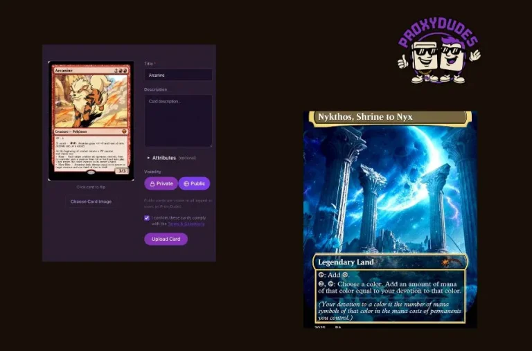 Magic the Gathering Proxies Europe | High-Quality Proxy Cards for Competitive Play