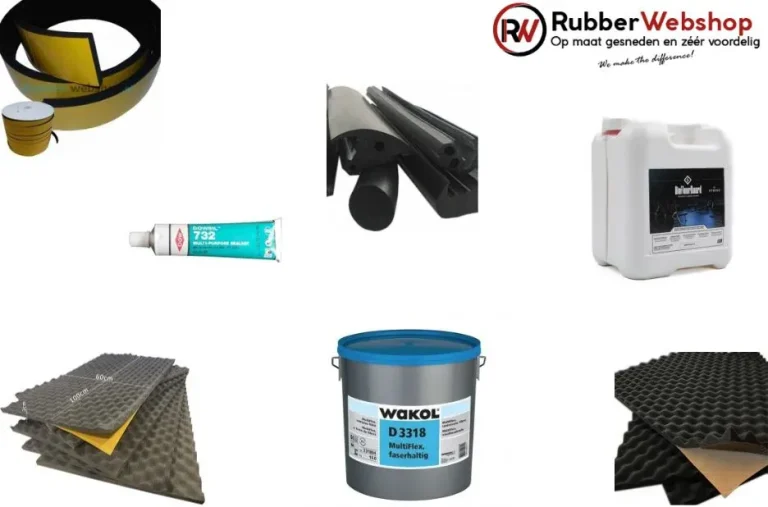 Rubberprofielen kopen? Ontdek het ruime assortiment bij Rubberwebshop.nl