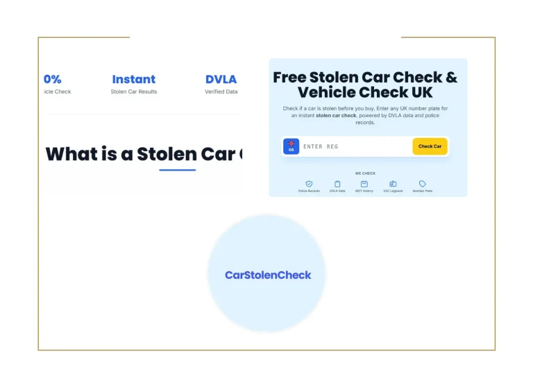 Instant Online Stolen Car Check in UK – Verify Vehicle Status with DVLA & Police Records