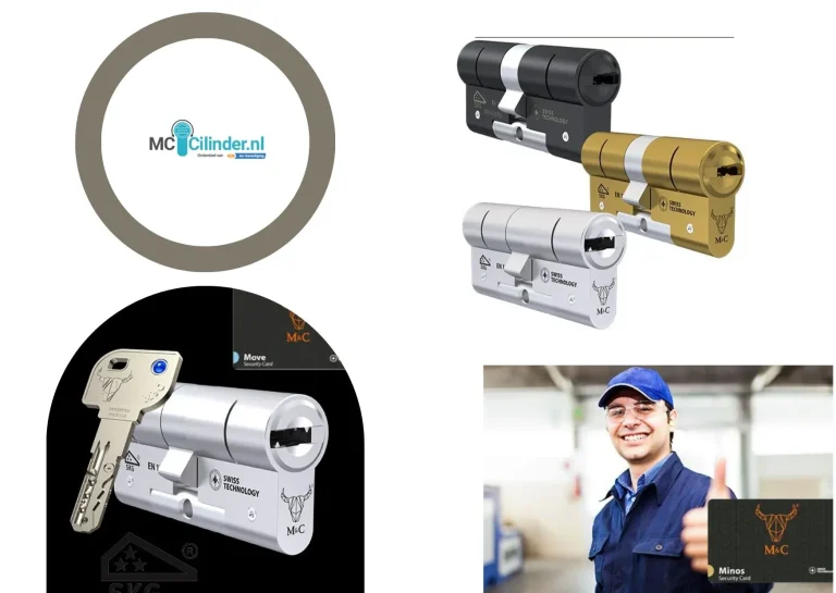 M&C Color Plus cilinders kopen – Stijlvolle en veilige deursloten bij Mc-cilinder.nl