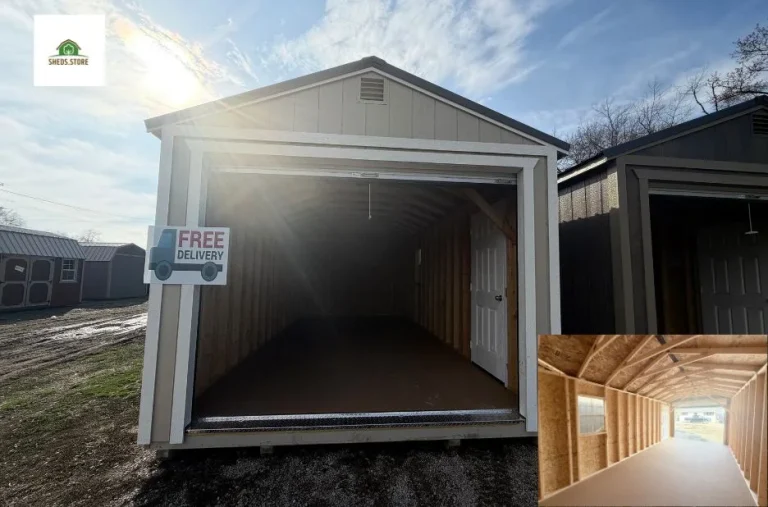 Lofted Barn Shed Designs for Efficient Backyard Storage and Organization