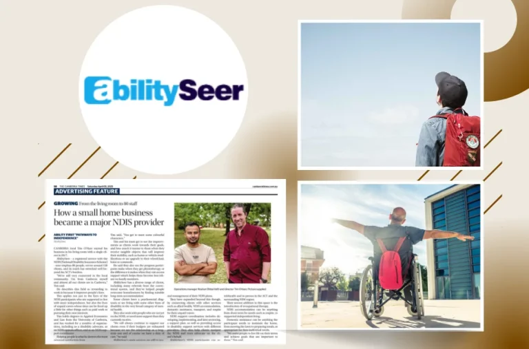 Comprehensive Disability Canberra Services for Tailored Support and Community Care
