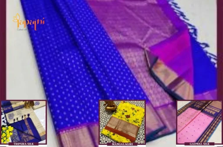 Discover the Timeless Beauty and Comfort of Mangalgiri Silk Saree for Everyday Elegance