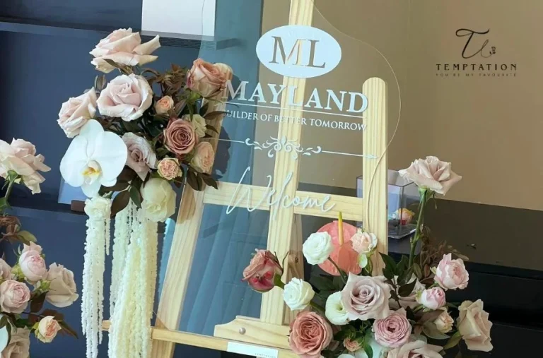 Elegant Bouquet for Wedding Selangor | Custom Bridal Flowers & Same Day Delivery