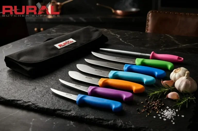 Butcher Knife Set Professional for Precision Cutting and Durable Performance