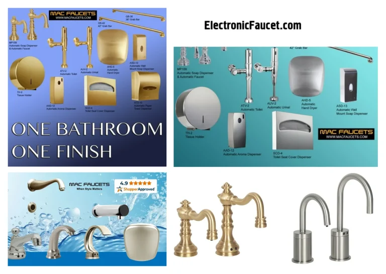 Elevate Your Bathroom Style with Premium Satin Gold Washroom Accessories