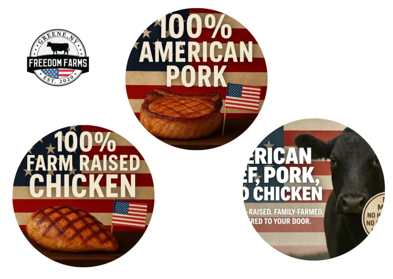 Premium Half of Cow for Sale from Grass-Fed, Hormone-Free Beef at Freedom Farms