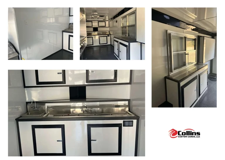 Explore Local Favorites with the HL 8.5 by 16 Custom Food Trailer from Collins Custom Cargo Explore Local Favorites with the HL 8.5 by 16 Custom Food Trailer from Collins Custom Cargo