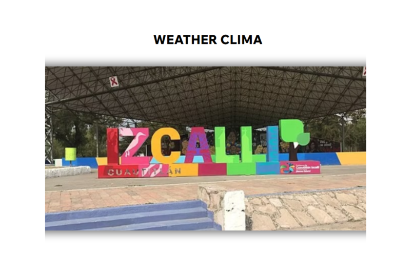 Clima Cuautitlán Izcalli: guía práctica para anticipar lluvia, calor y cambios del tiempo Clima Cuautitlán Izcalli: guía práctica para anticipar lluvia, calor y cambios del tiempo